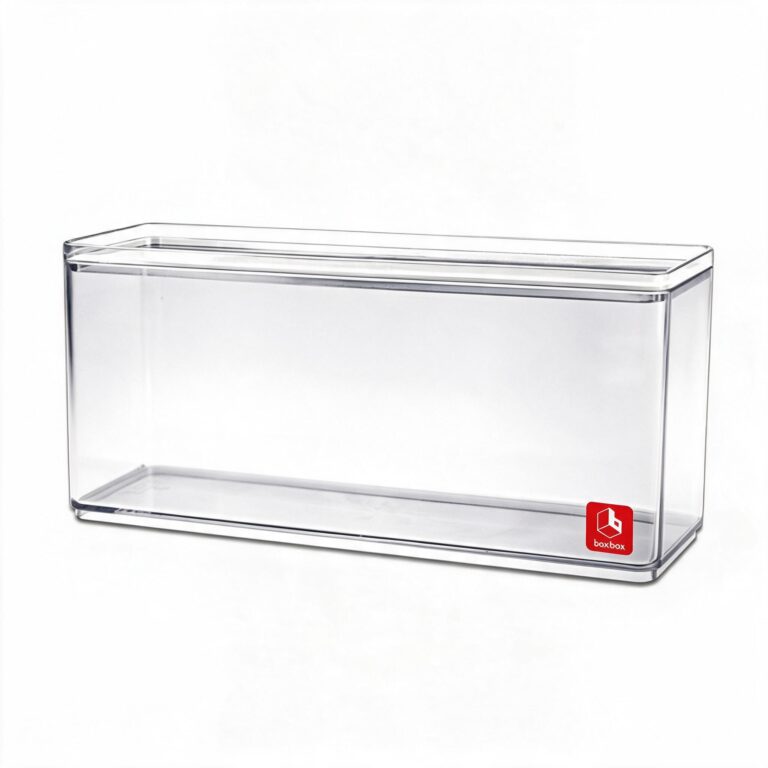 boxbox BB01121 ขนาด 9 x 28 x 12.6 ซม.กล่องพลาสติกใสอเนกประสง