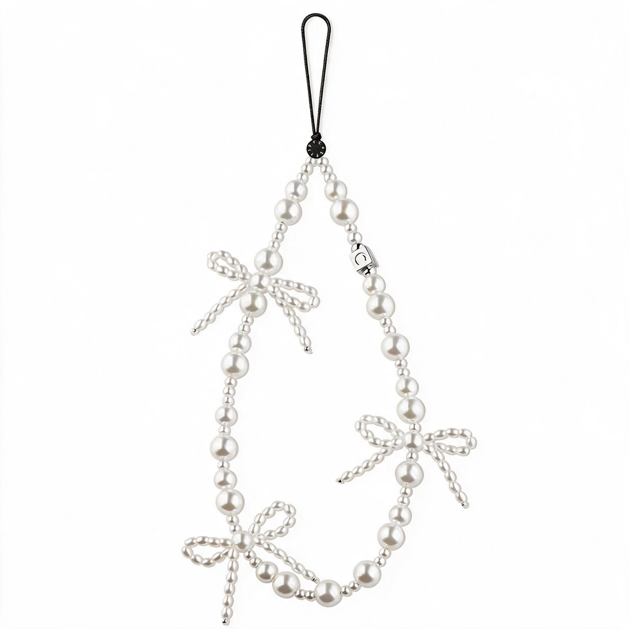 CASETiFY Snowflake Cherry Bow Chain Bead Jewelry Portable Ha