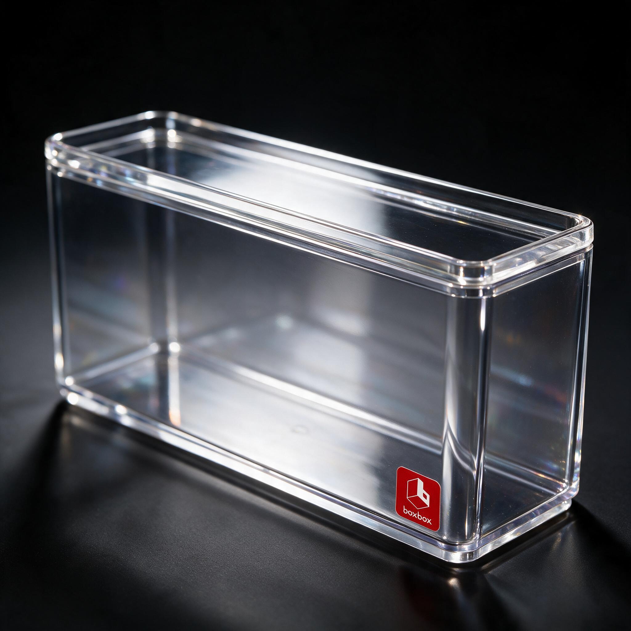 boxbox BB01121 ขนาด 9 x 28 x 12.6 ซม.กล่องพลาสติกใสอเนกประสง - รายละเอียด