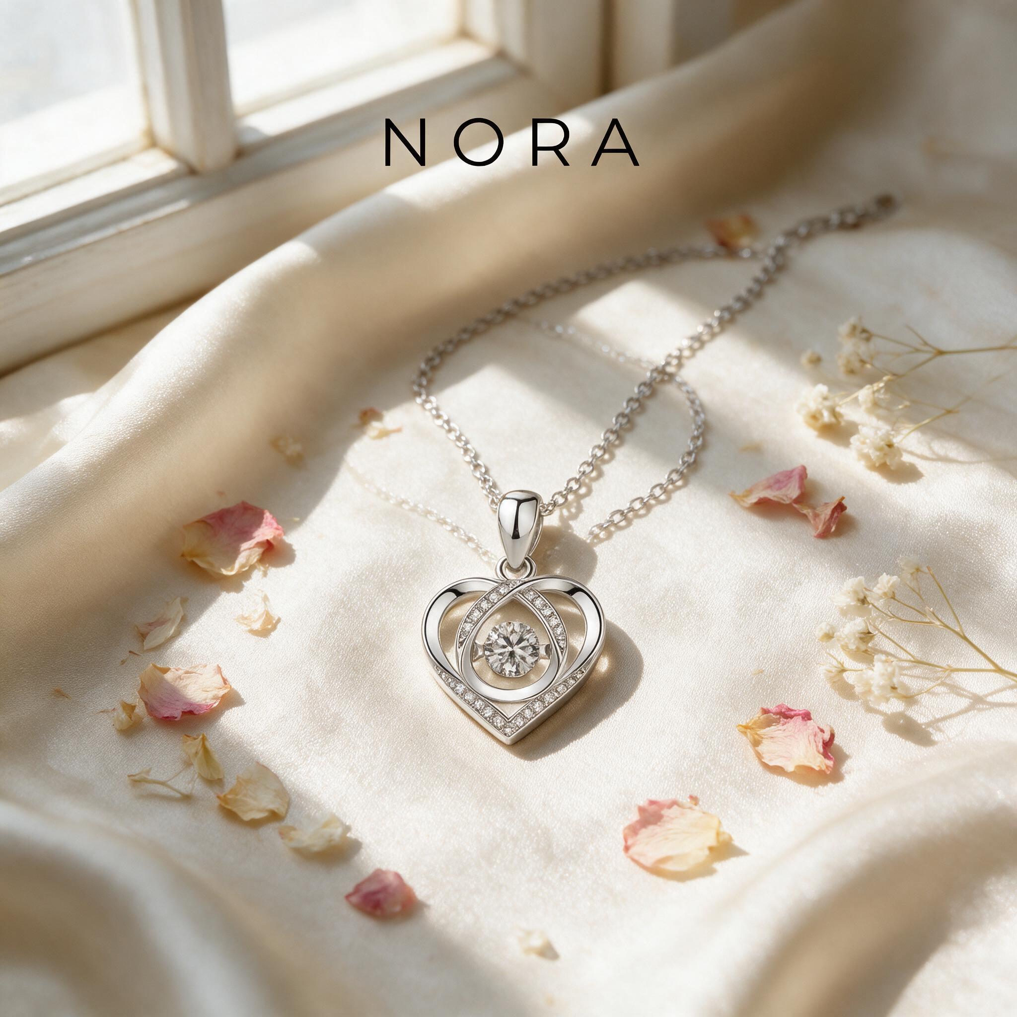 Jewelry สร้อยคอรูปหัวใจ สร้อยคอผู้หญิง สร้อยคอจี้ลำลอง อารมณ - สไตล์ลิ่ง