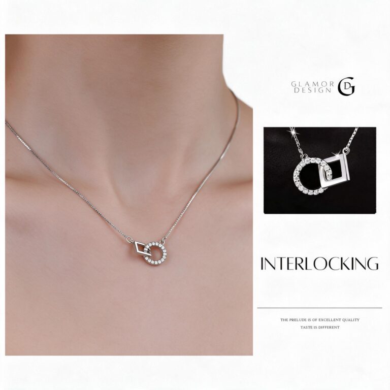 GLAMOR✨สร้อยคอเงินแท้ Forever Signature สร้อยเงิน สร้อยคอเงิ