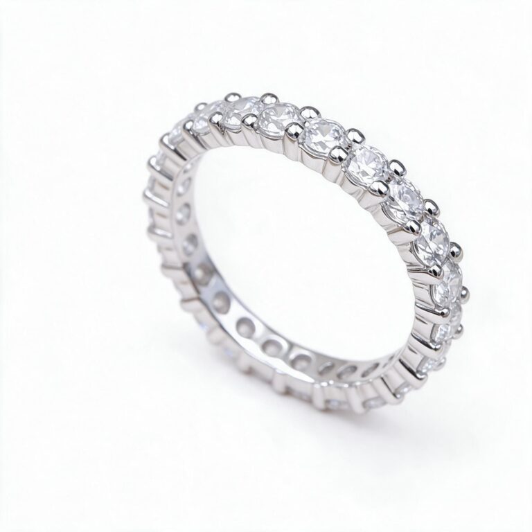Madduckjewels RG1428 แหวนเงินแท้ 925 CZ / โมอิส (Moissanite)