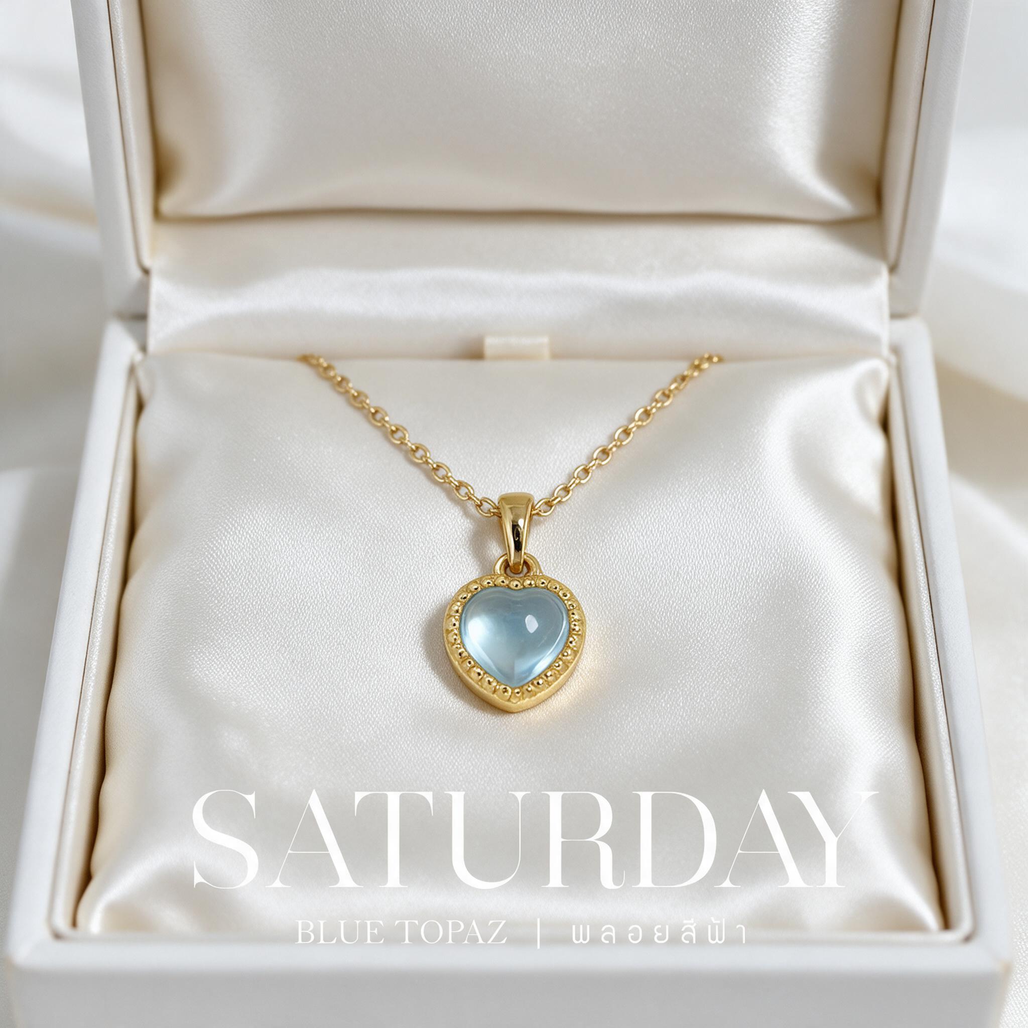 Mizuchol-สร้อยเสริมดวงความรักประจำวันเกิด Darling Necklace พ - กล่องของขวัญ